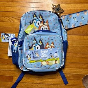 Bluey 5-Piece Backpack Set
